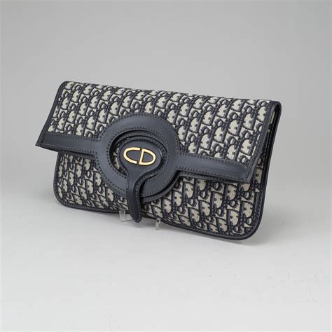 dior double clutch|christian dior foldable clutch.